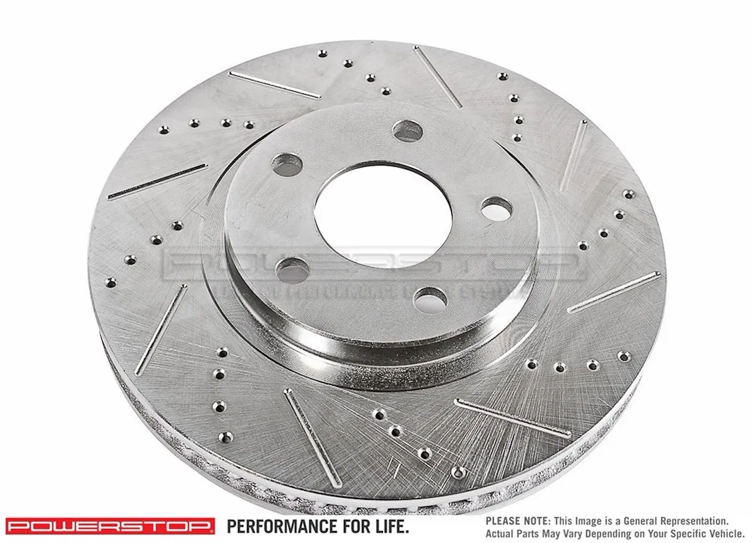 AR8373XR – POWERSTOP Brake Rotor, Drilled And Slotted 360 Millimeter Diameter x 102 Millimeter Height x 39 Millimeter...